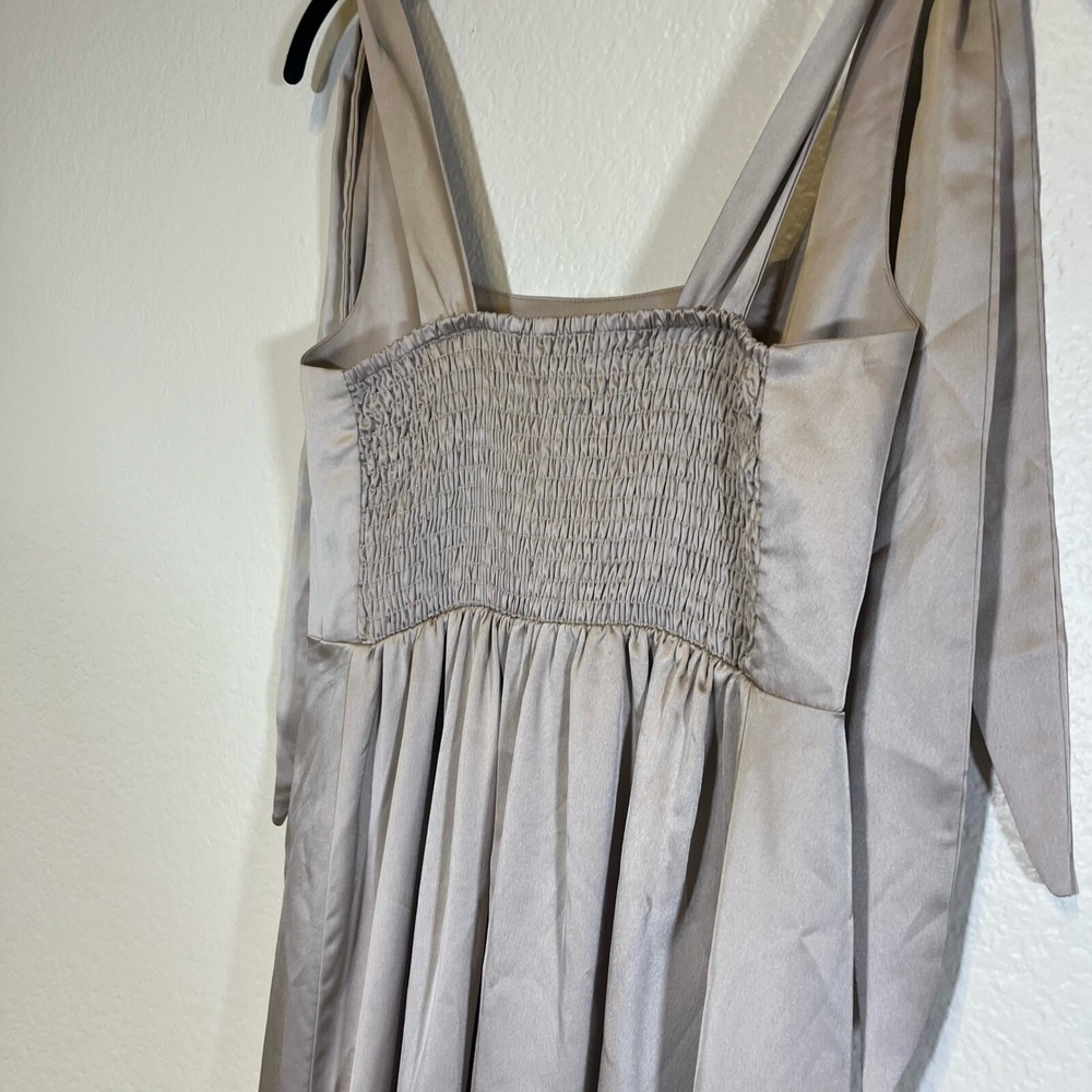 Show Me Your Mumu Champagne Gold Midi Maxi Dress Size Small Bridesmaid‎ - Picture 4 of 10